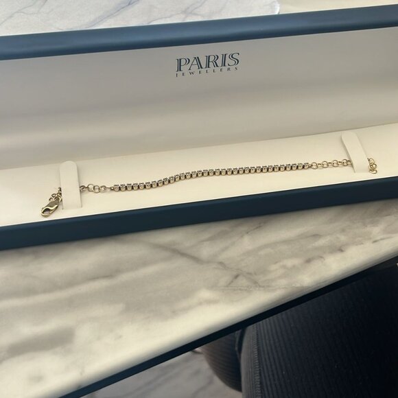 Paris Jewelers-7″ Classic Petite Tennis Bracelet With .50 Carat TW Of Diamonds - Picture 1 of 5